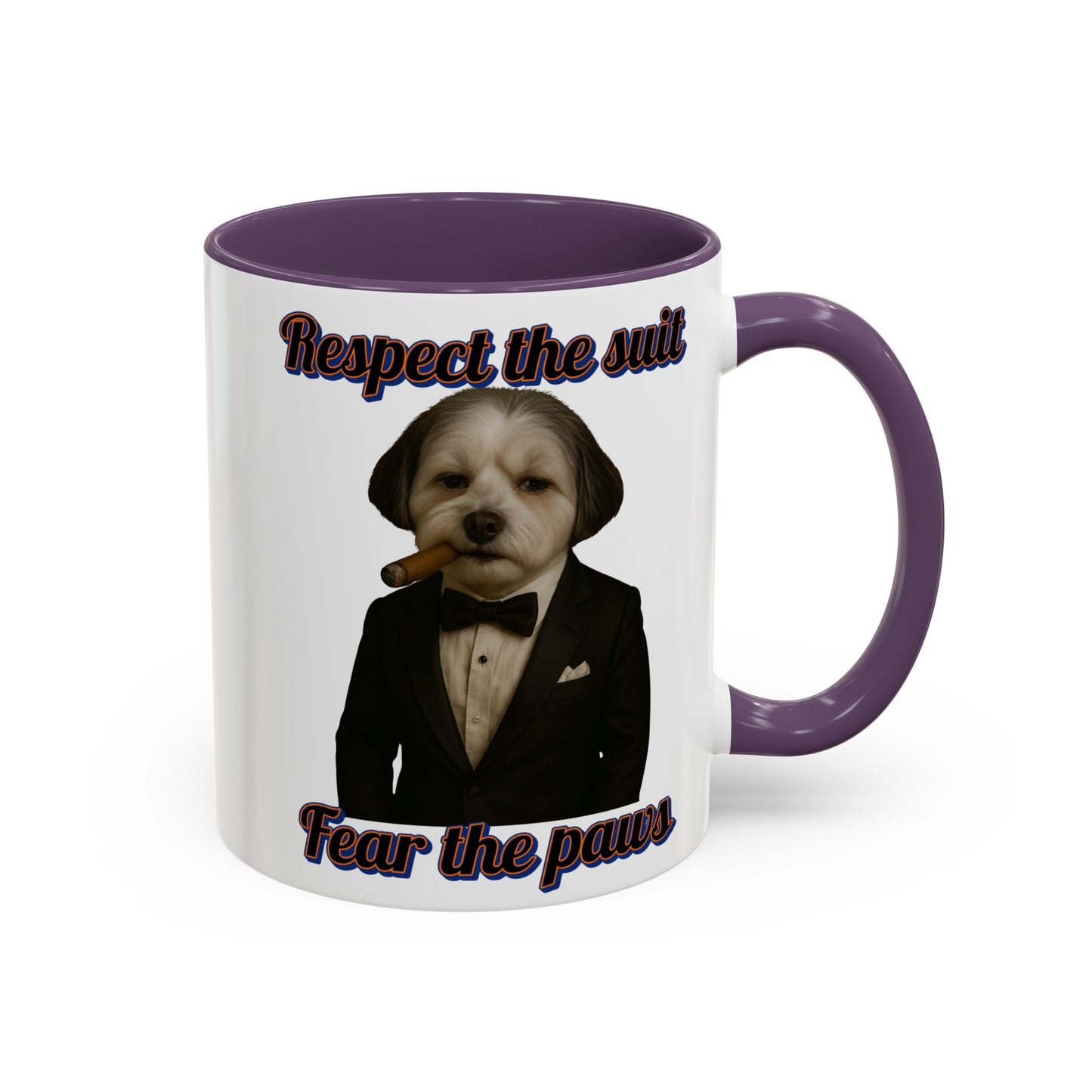Dogfather Coffee Mug, Funny Gifts, K-9 Heroes, Dog Lover's Gift - Fantasy Dog Portraits