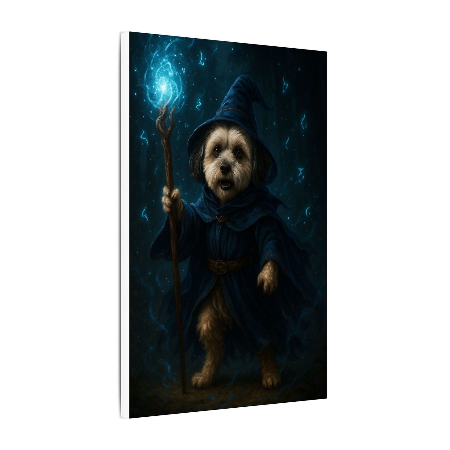 Magical Canine Conjurer-Fantasy Dog Portraits - Fantasy Dog Portraits