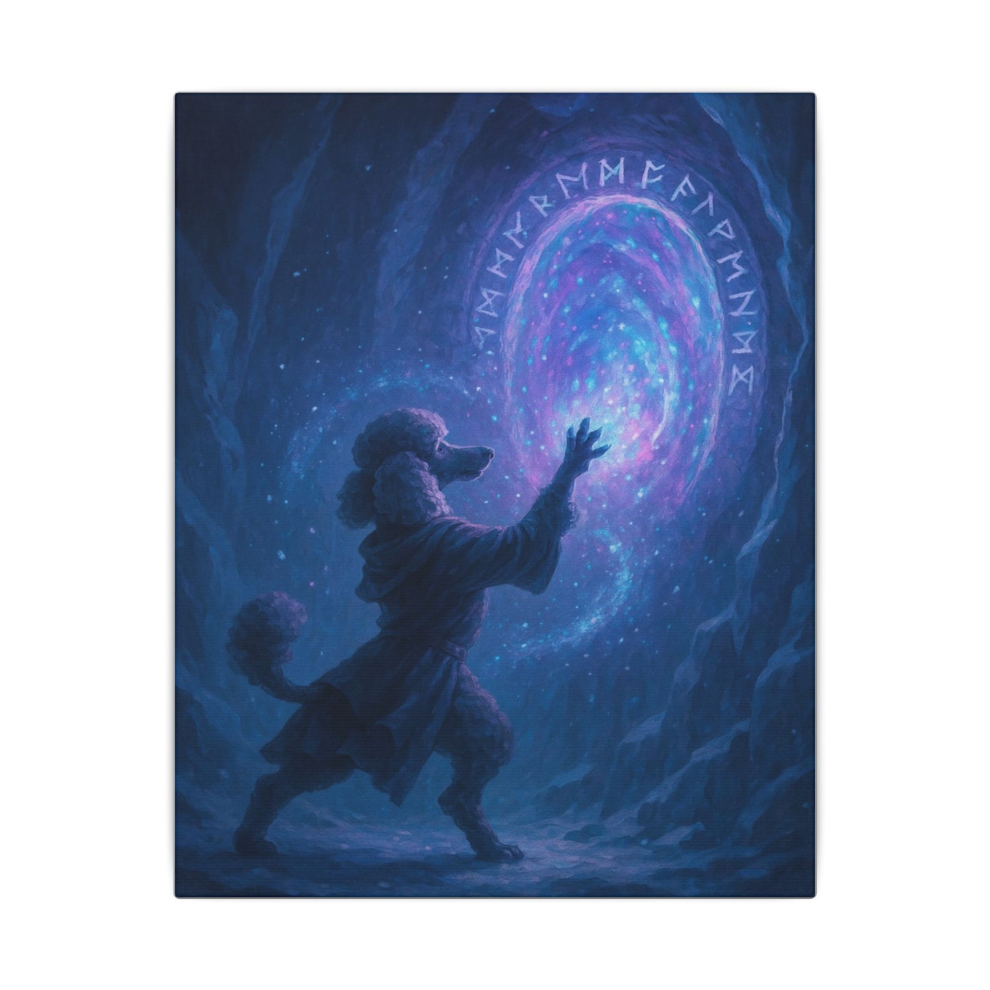 Cosmic Gateway-Fantasy Dog Portraits - Fantasy Dog Portraits