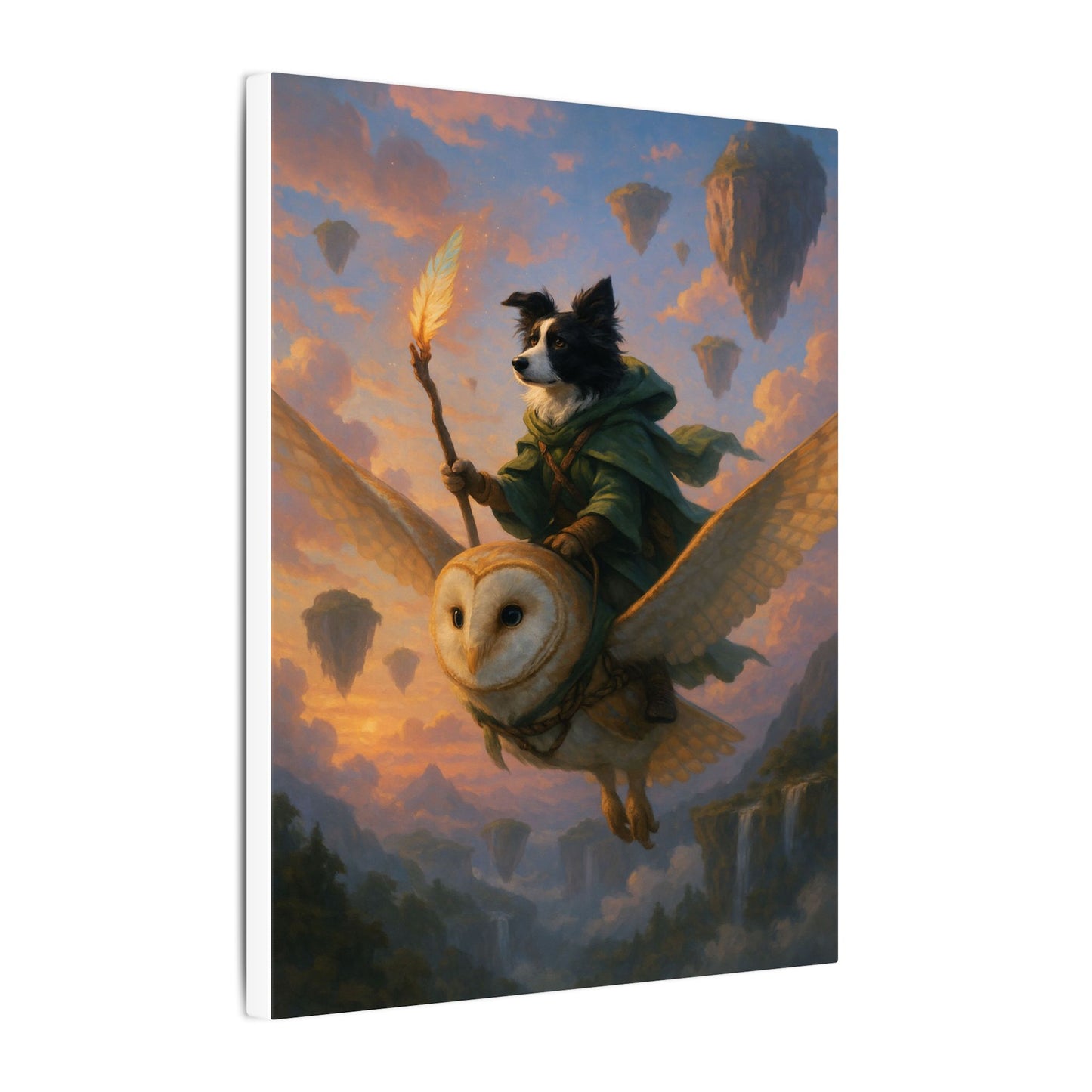 Skyward Companions-Fantasy Dog Portraits - Fantasy Dog Portraits