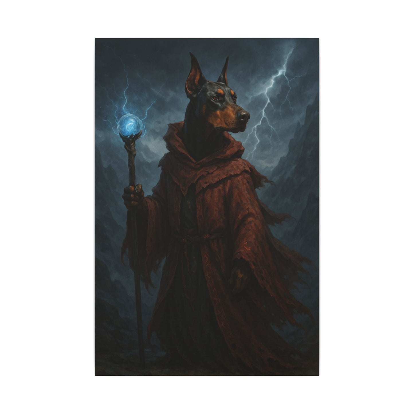 Canine Wizard-Fantasy Dog Portraits - Fantasy Dog Portraits