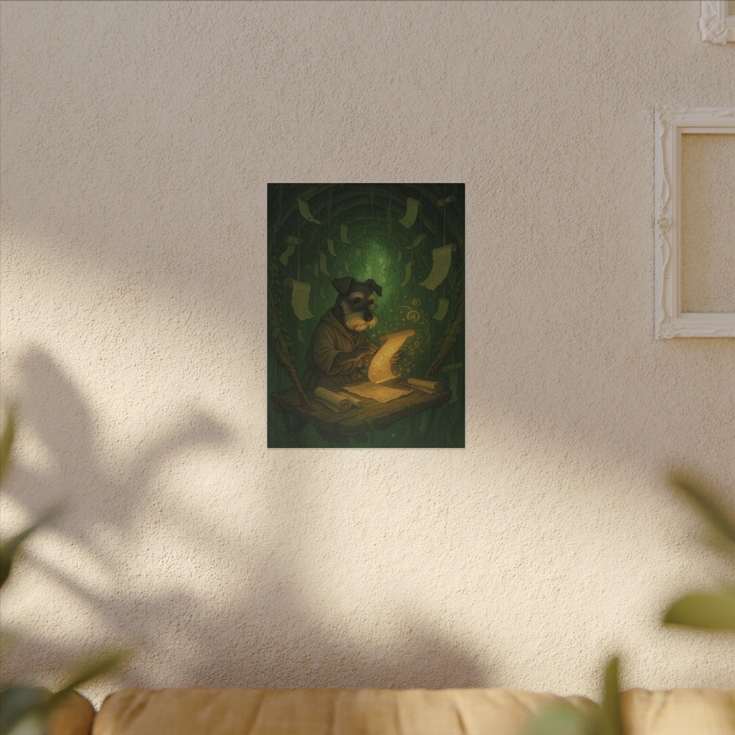 Canine Scholar-Fantasy Dog Portraits - Fantasy Dog Portraits