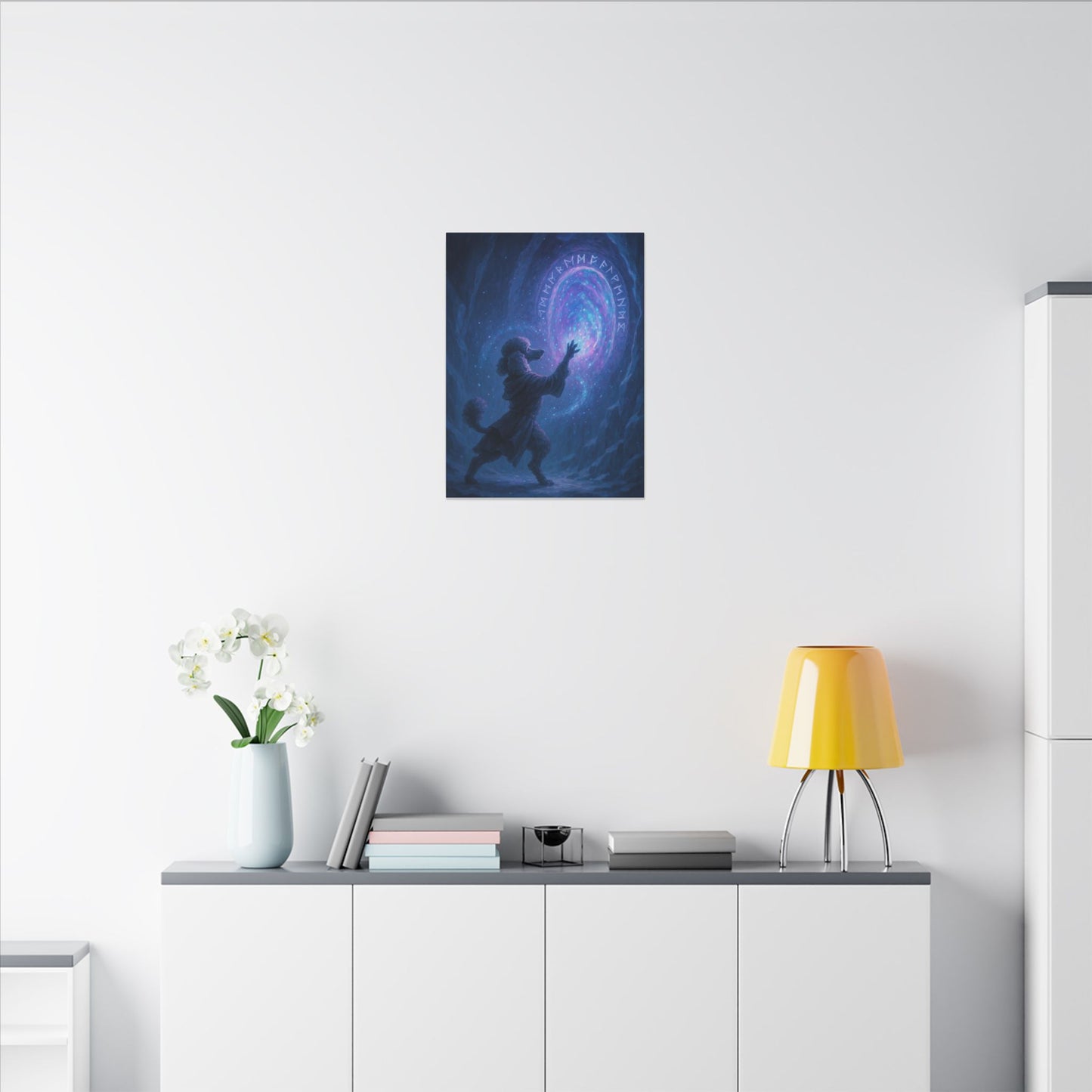 Cosmic Gateway-Fantasy Dog Portraits - Fantasy Dog Portraits