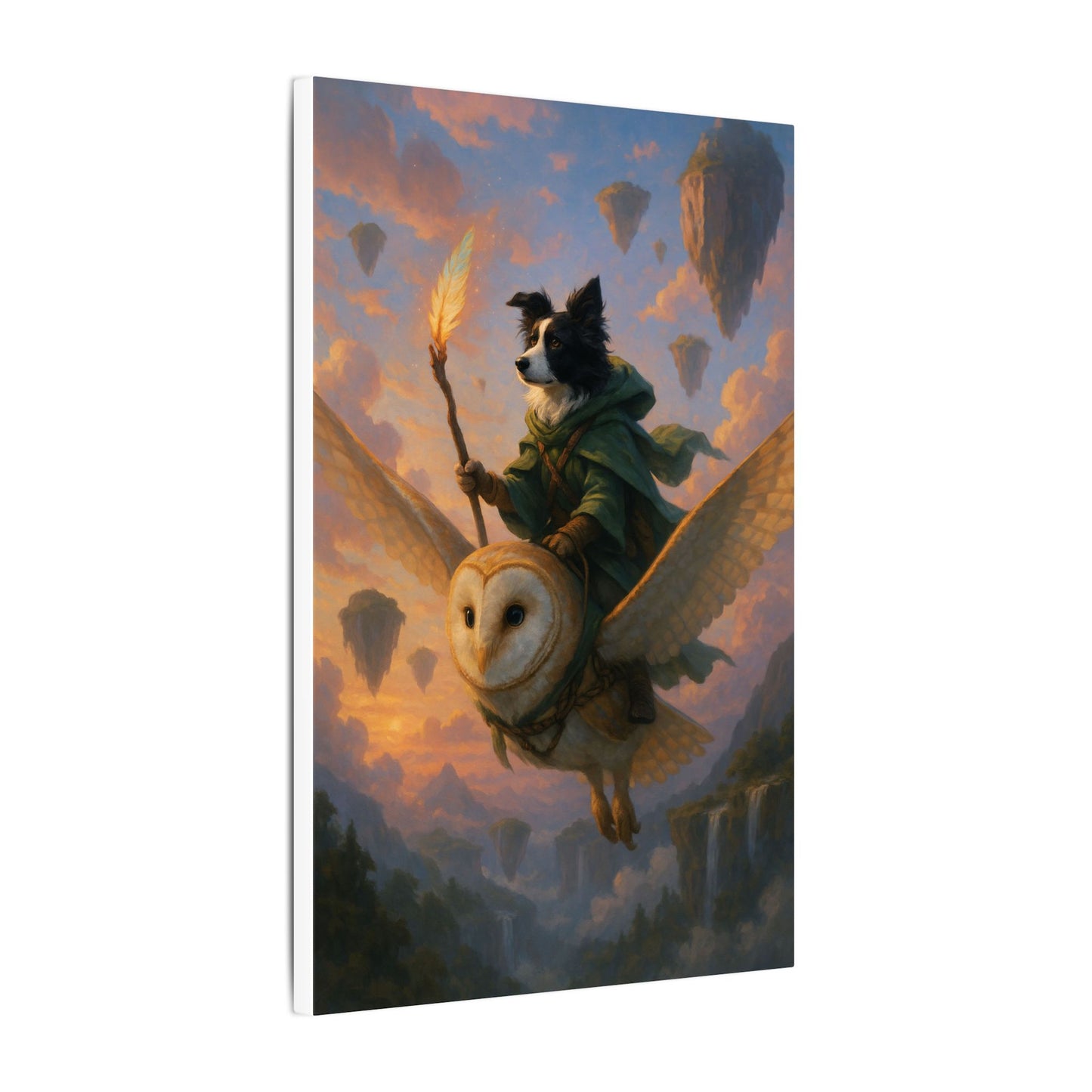 Skyward Companions-Fantasy Dog Portraits - Fantasy Dog Portraits