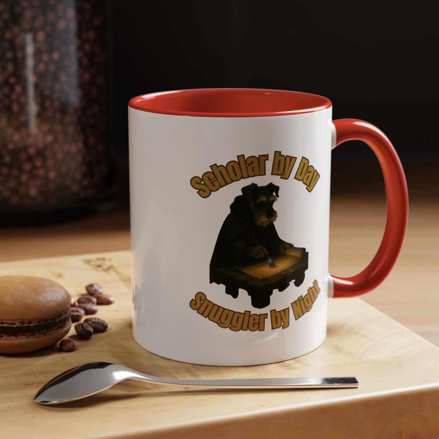 Scholar's Midnight Musings-Fantasy Dog Portraits