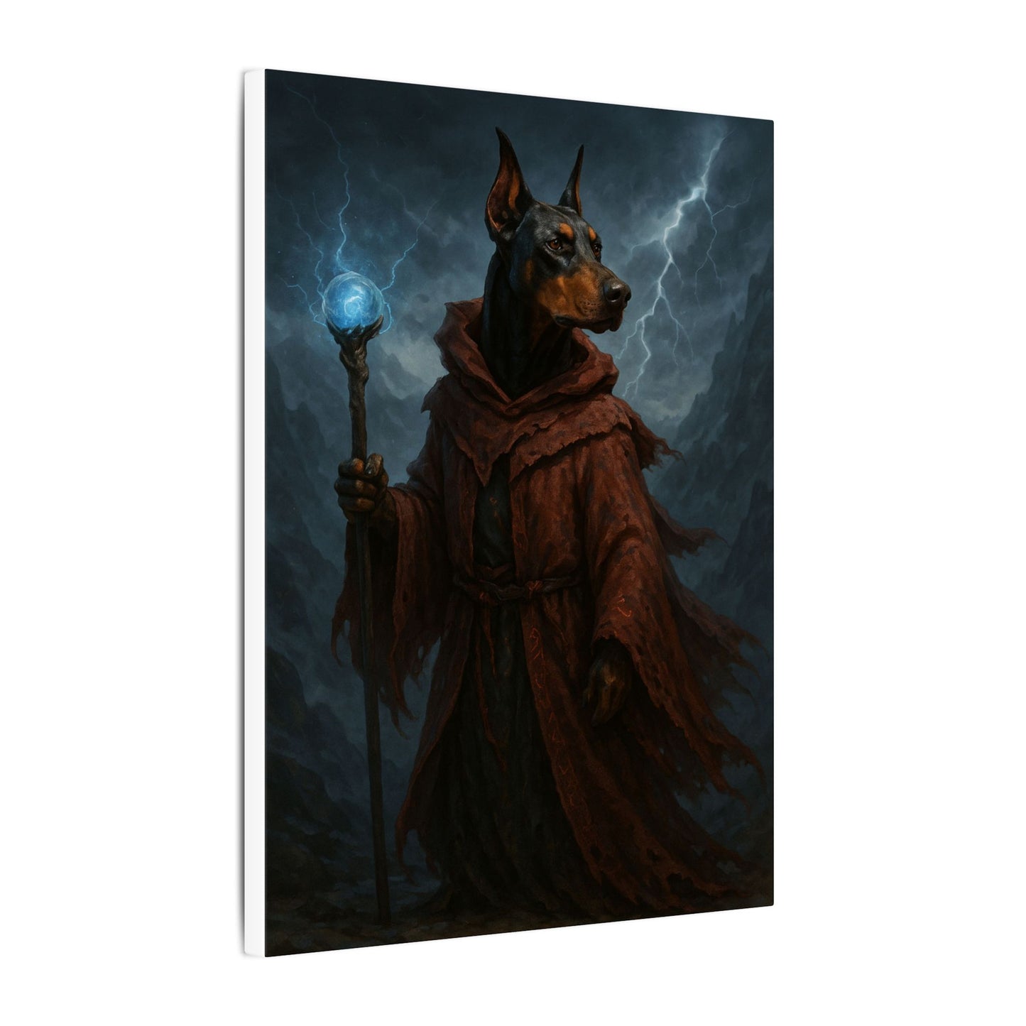 Canine Wizard-Fantasy Dog Portraits - Fantasy Dog Portraits