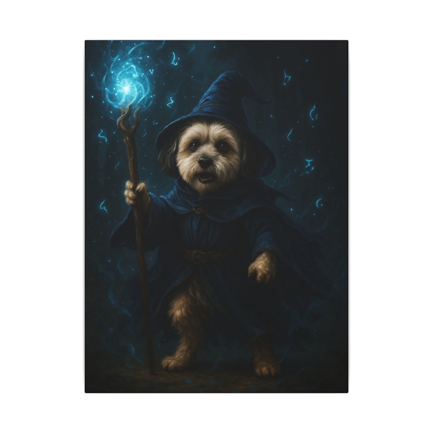 Magical Canine Conjurer-Fantasy Dog Portraits - Fantasy Dog Portraits