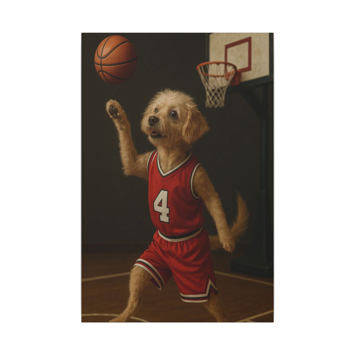Hoops Hero-Fantasy Dog Portraits - Fantasy Dog Portraits