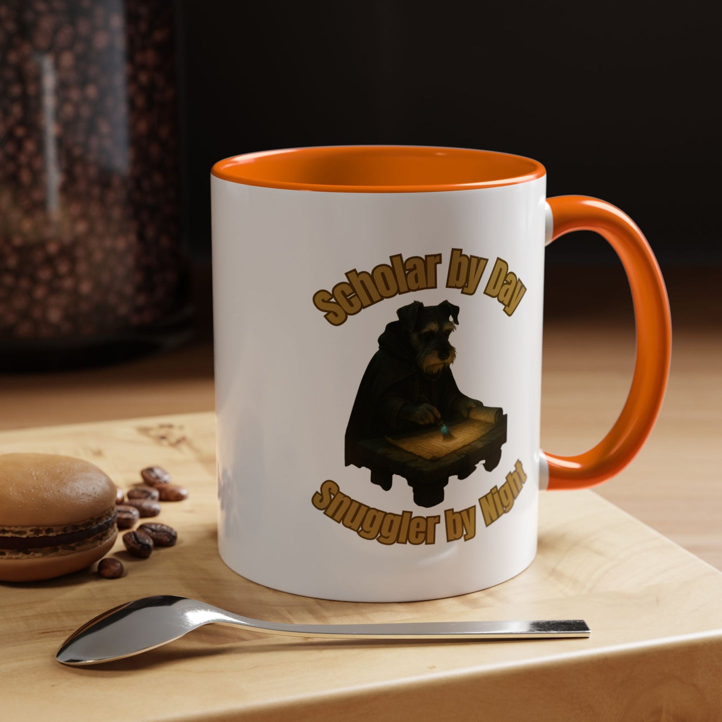 Scholar's Midnight Musings-Fantasy Dog Portraits