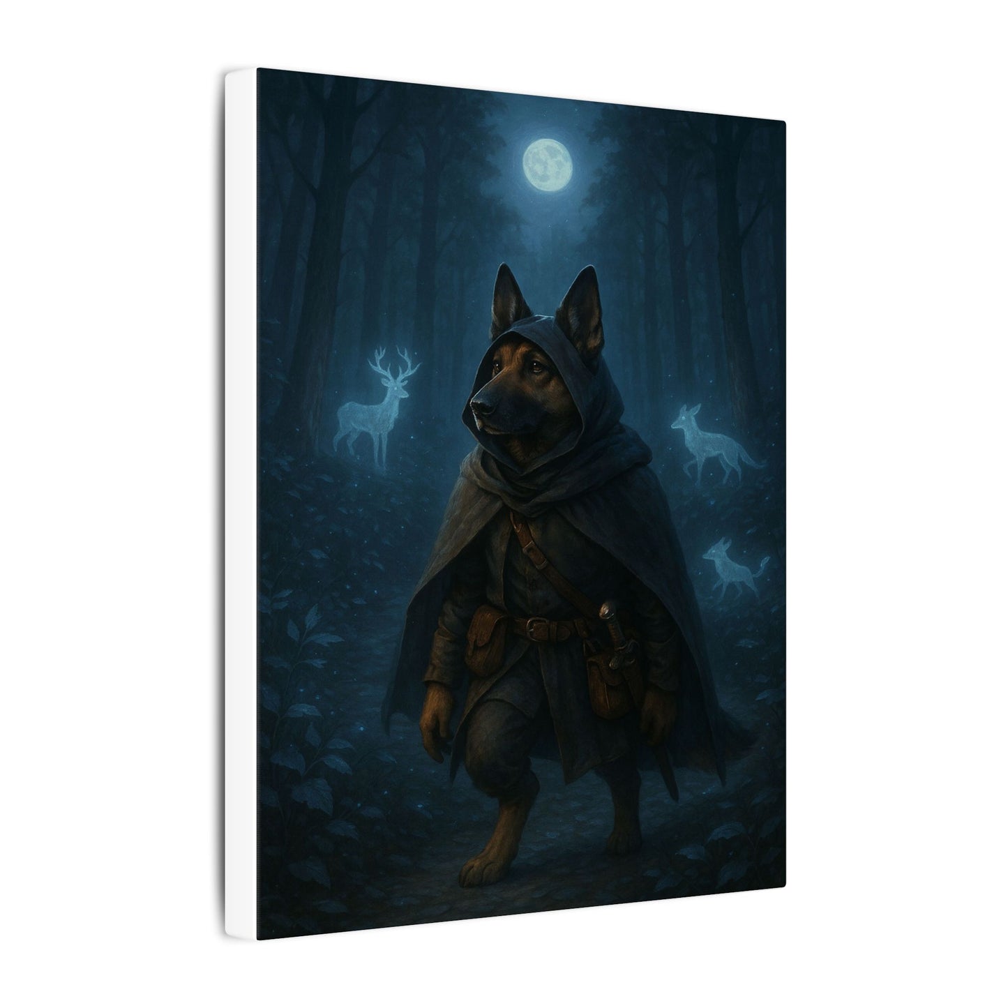 Guardian of the Misty Realm-Fantasy Dog Portraits - Fantasy Dog Portraits