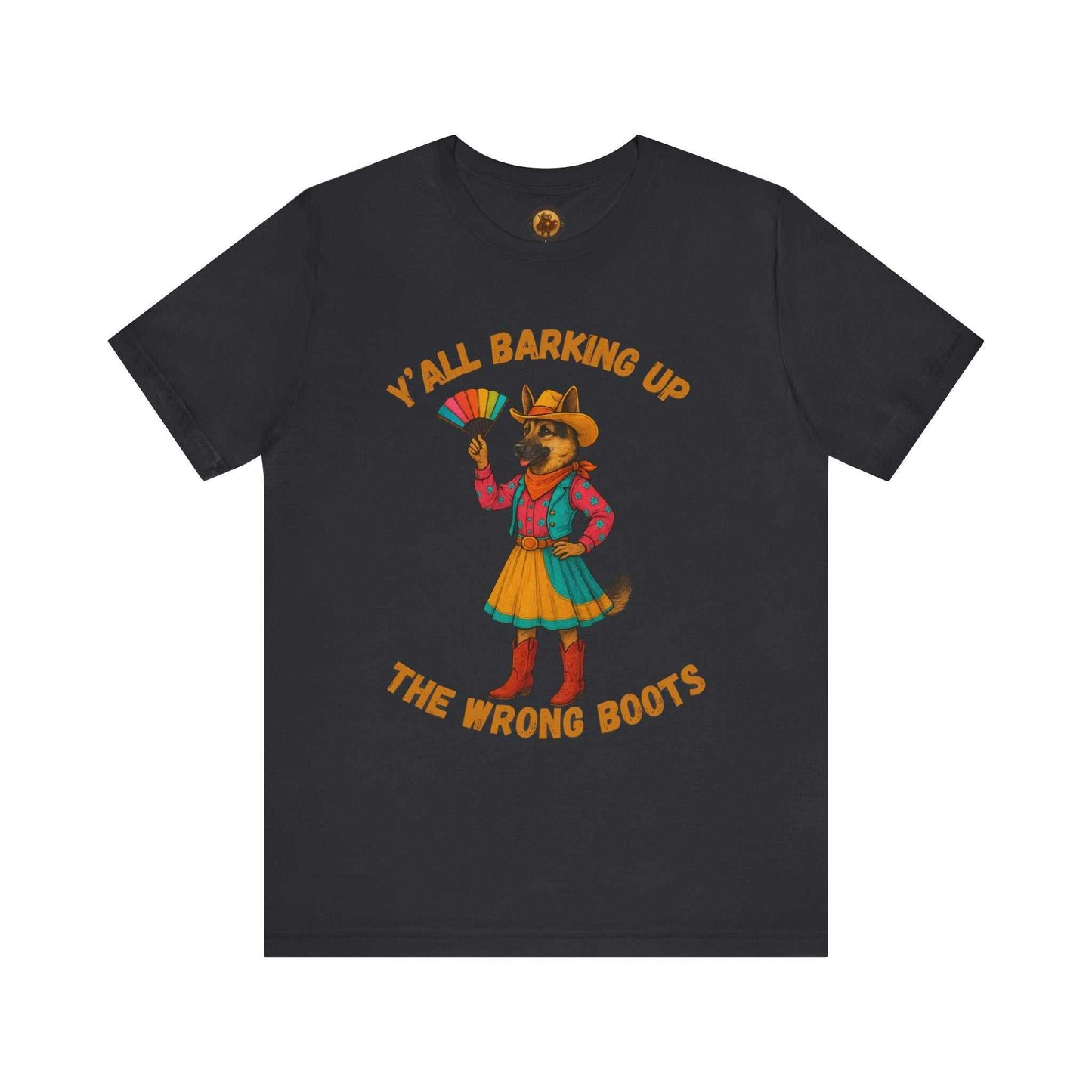 Funny Dog Tee- Unisex Jersey Short Sleeve Tee - Fantasy Dog Portraits