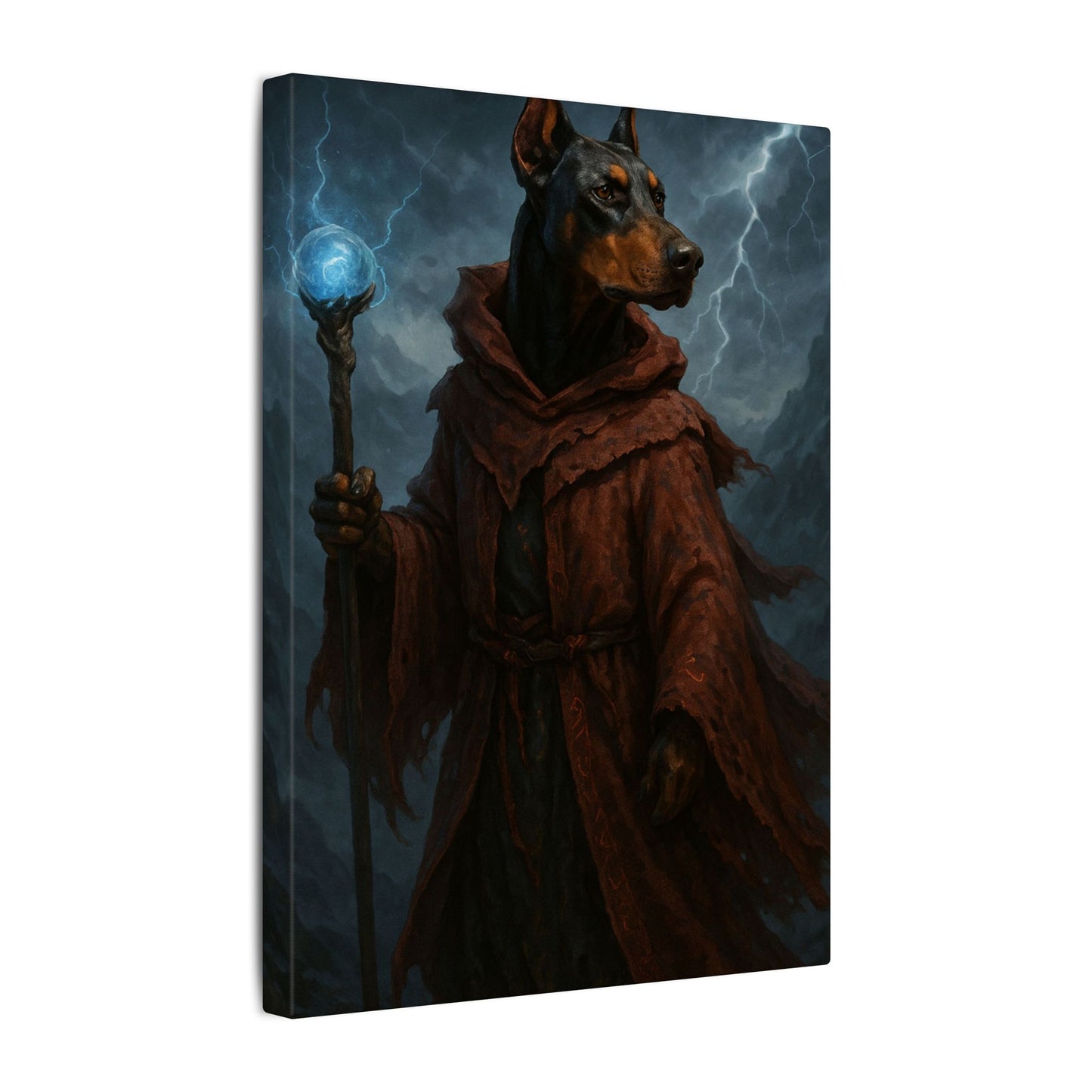 Canine Wizard-Fantasy Dog Portraits - Fantasy Dog Portraits