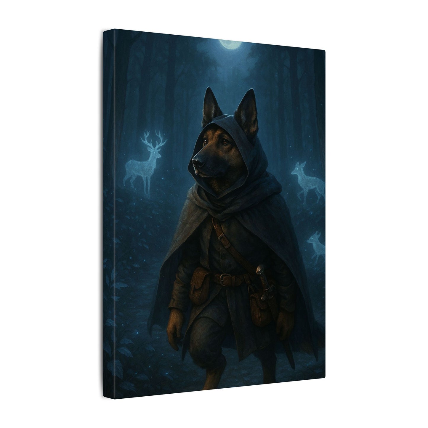 Guardian of the Misty Realm-Fantasy Dog Portraits - Fantasy Dog Portraits