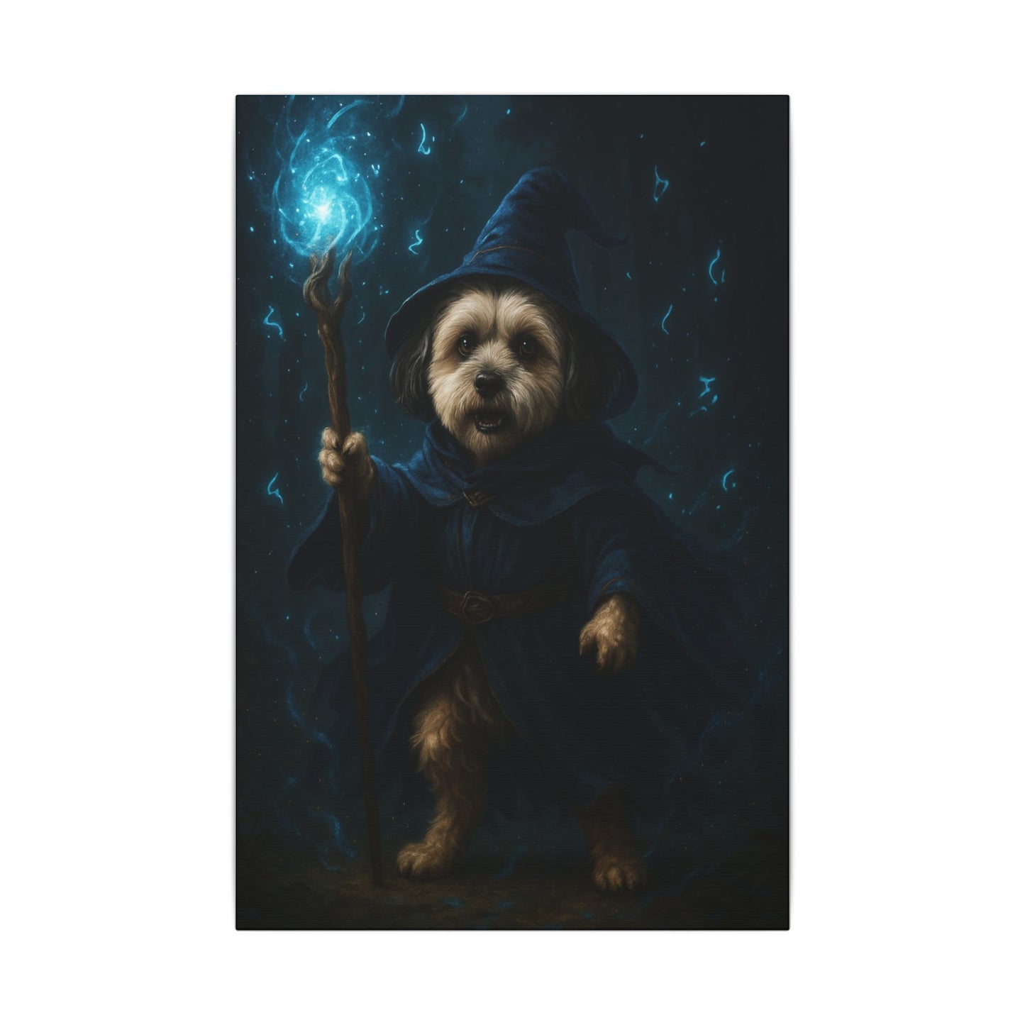Magical Canine Conjurer-Fantasy Dog Portraits - Fantasy Dog Portraits