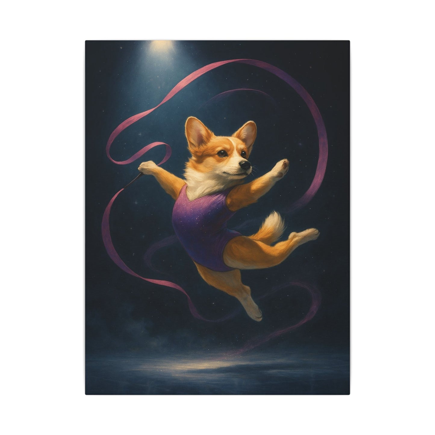 Cosmic Corgi Choreography-Fantasy Dog Portraits - Fantasy Dog Portraits