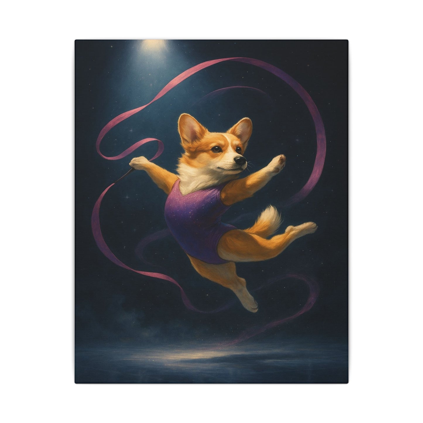 Cosmic Corgi Choreography-Fantasy Dog Portraits - Fantasy Dog Portraits