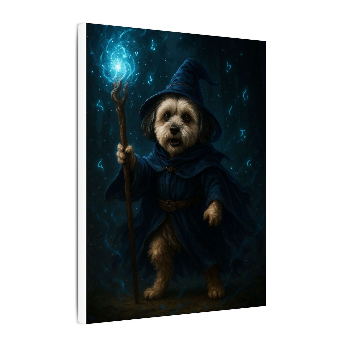 Magical Canine Conjurer-Fantasy Dog Portraits - Fantasy Dog Portraits