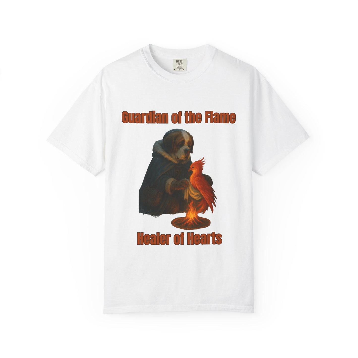 Flame Guardian-Fantasy Dog Portraits - Fantasy Dog Portraits