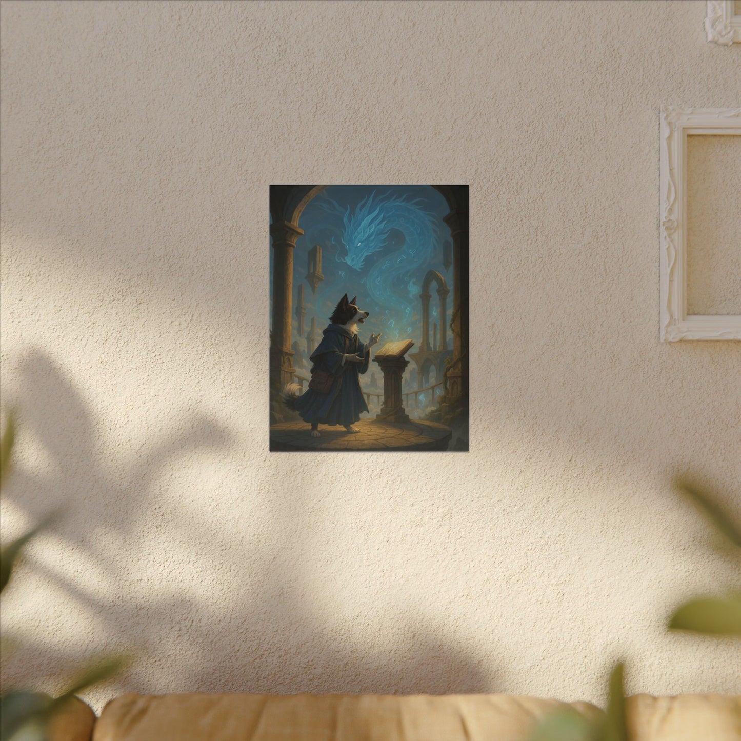 Mystic Canine Conjurer-Fantasy Dog Portraits - Fantasy Dog Portraits