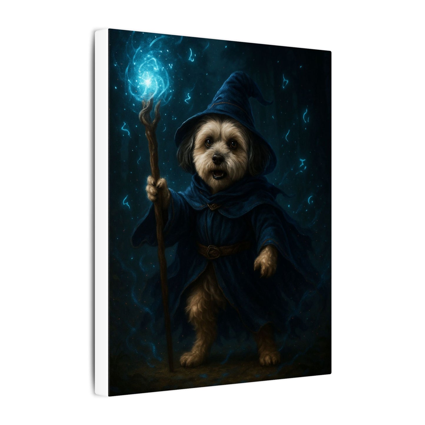 Magical Canine Conjurer-Fantasy Dog Portraits - Fantasy Dog Portraits