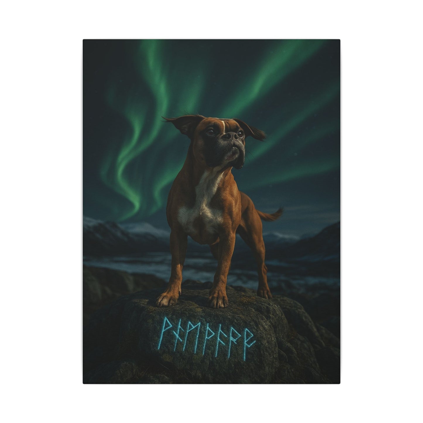 Rune Keeper-Fantasy Dog Portraits - Fantasy Dog Portraits