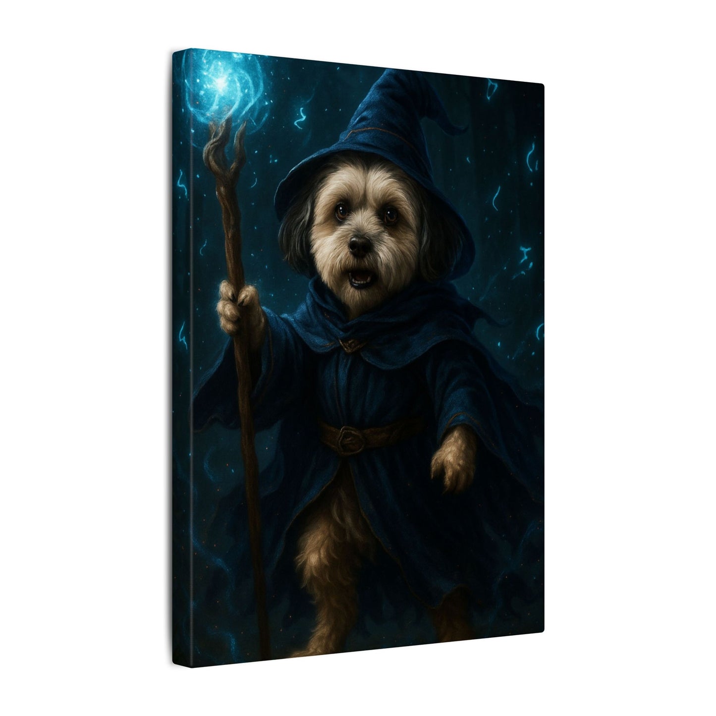 Magical Canine Conjurer-Fantasy Dog Portraits - Fantasy Dog Portraits