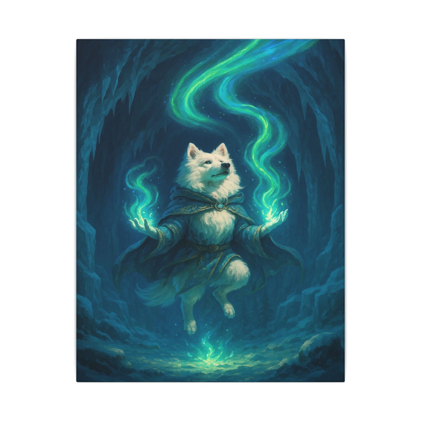 Wizard of Whispers-Fantasy Dog Portraits - Fantasy Dog Portraits