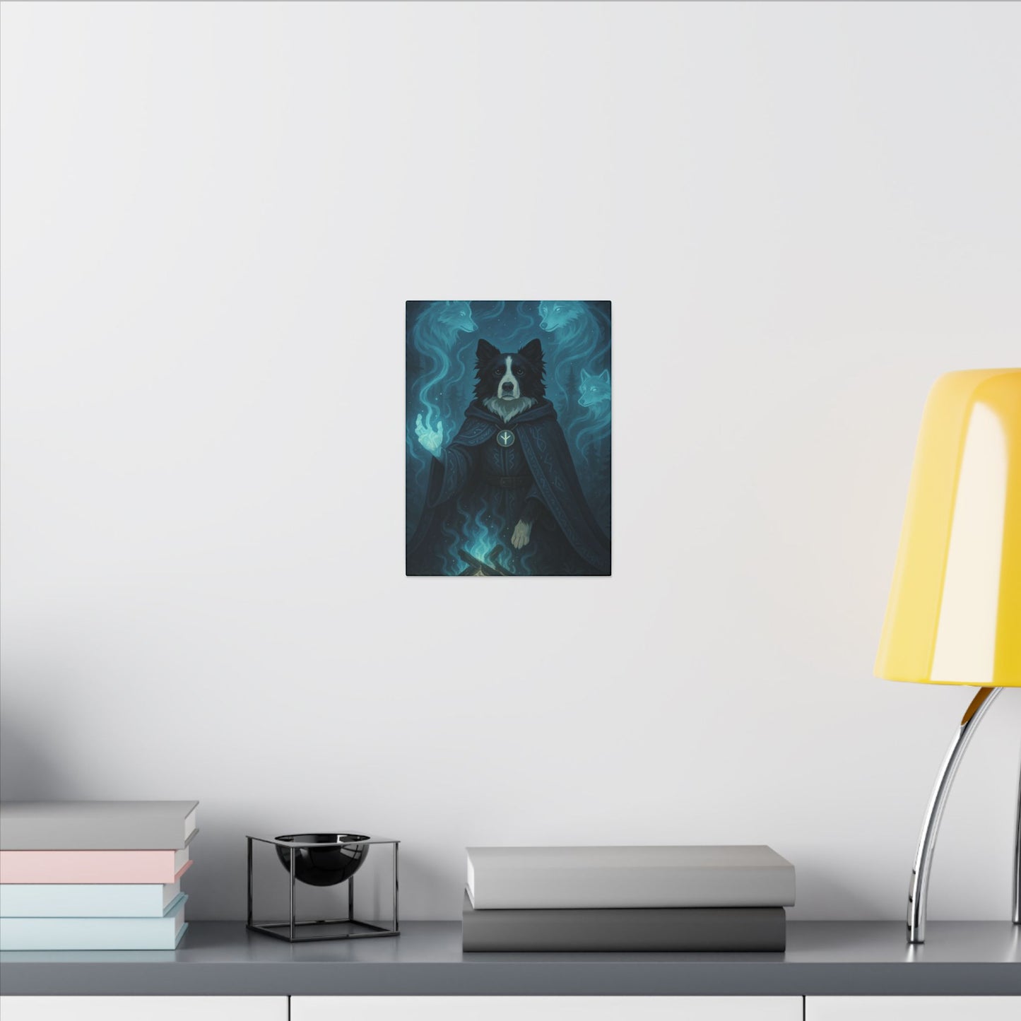 Mystical Canine Guardian-Fantasy Dog Portraits - Fantasy Dog Portraits