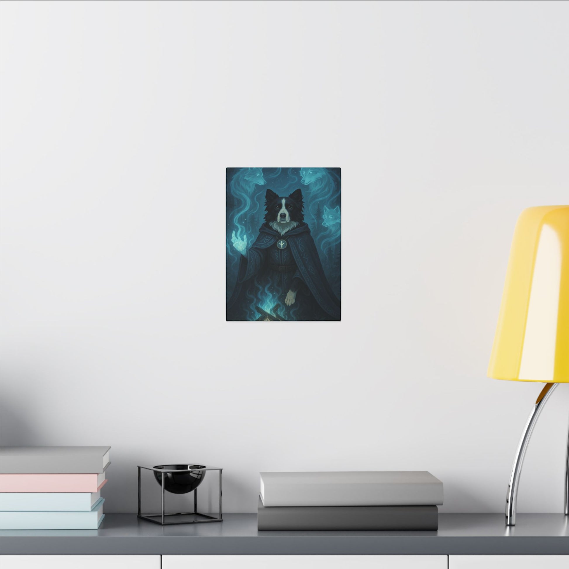 Mystical Canine Guardian-Fantasy Dog Portraits - Fantasy Dog Portraits