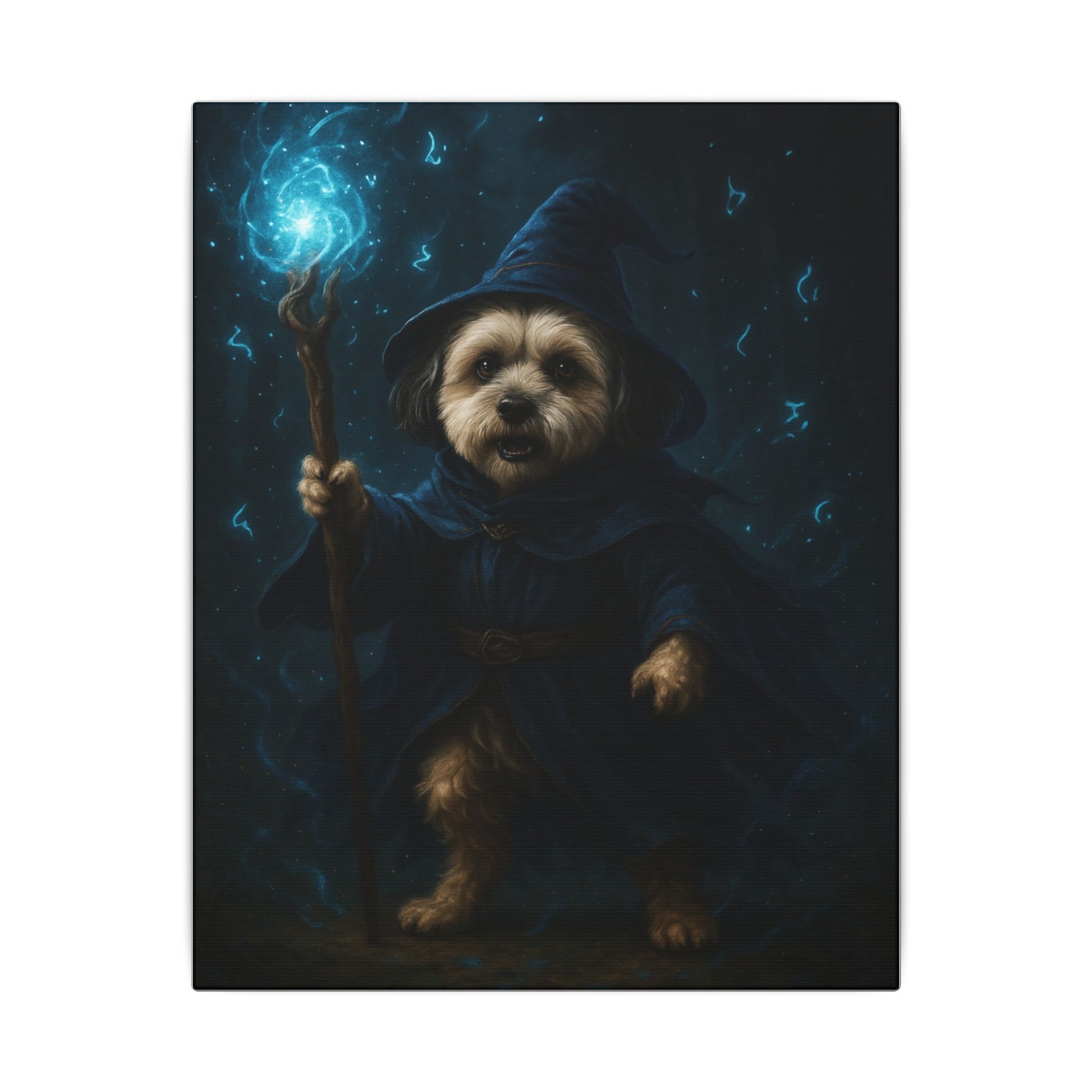 Magical Canine Conjurer-Fantasy Dog Portraits - Fantasy Dog Portraits