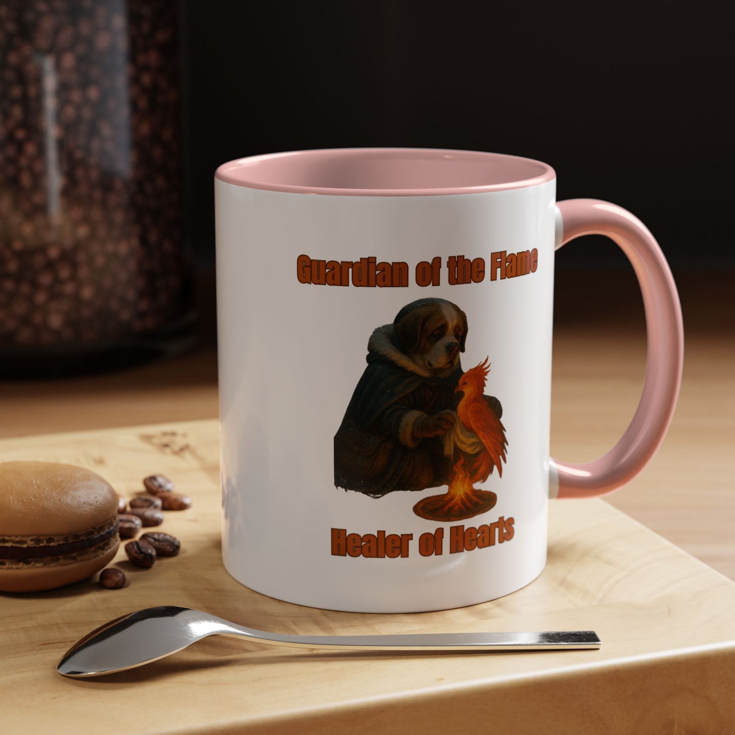 Mug - Dog dressed as an ancient Healer Coffee Mug (11, 15oz) - Fantasy Dog Portraits