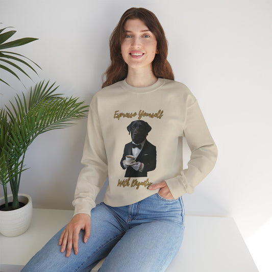 Dapper Dog's Coffee BreakFantasy Dog Portraits