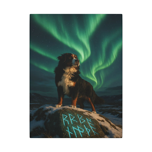 Aurora's Guardian-Fantasy Dog Portraits - Fantasy Dog Portraits