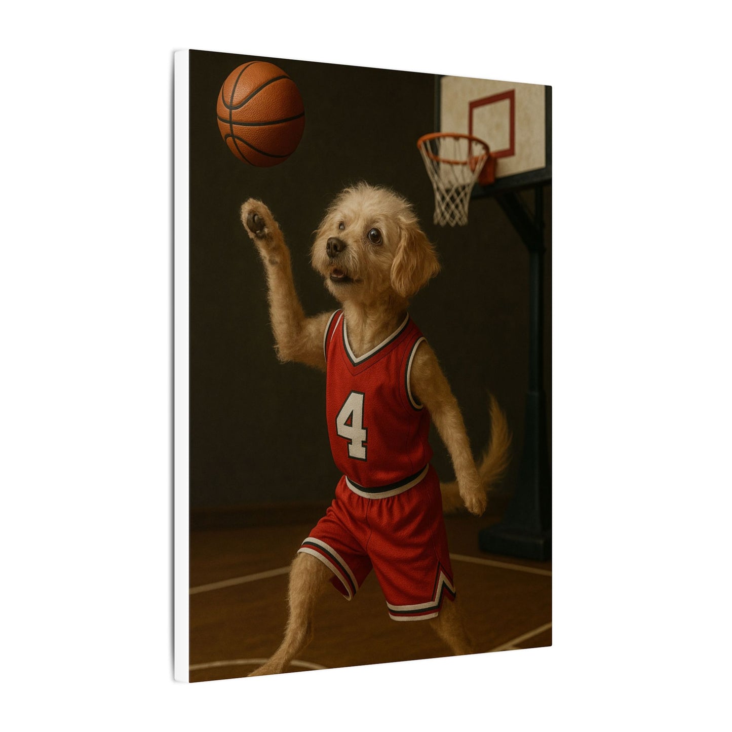 Hoops Hero-Fantasy Dog Portraits - Fantasy Dog Portraits
