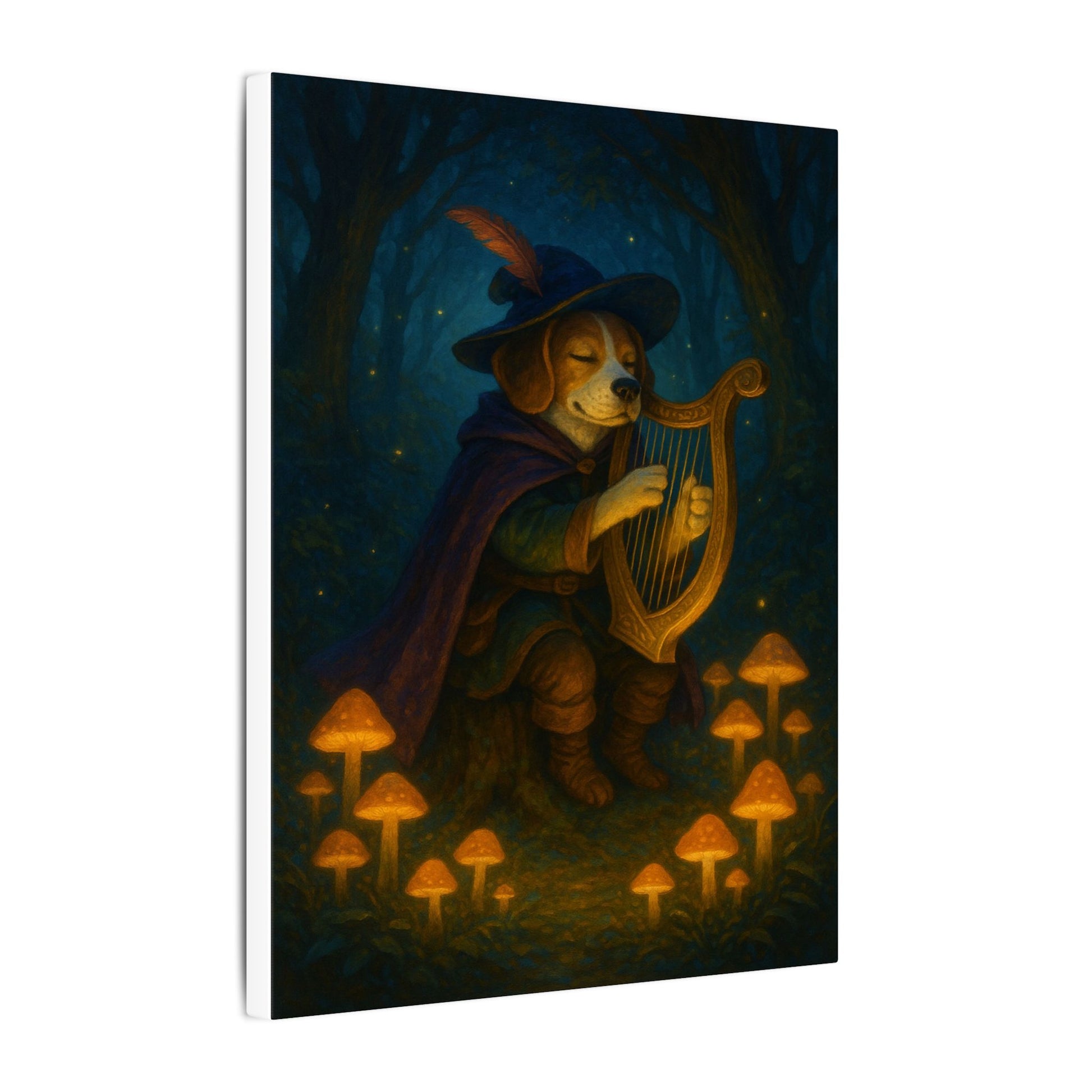 Moonlit Melody-Fantasy Dog Portraits - Fantasy Dog Portraits