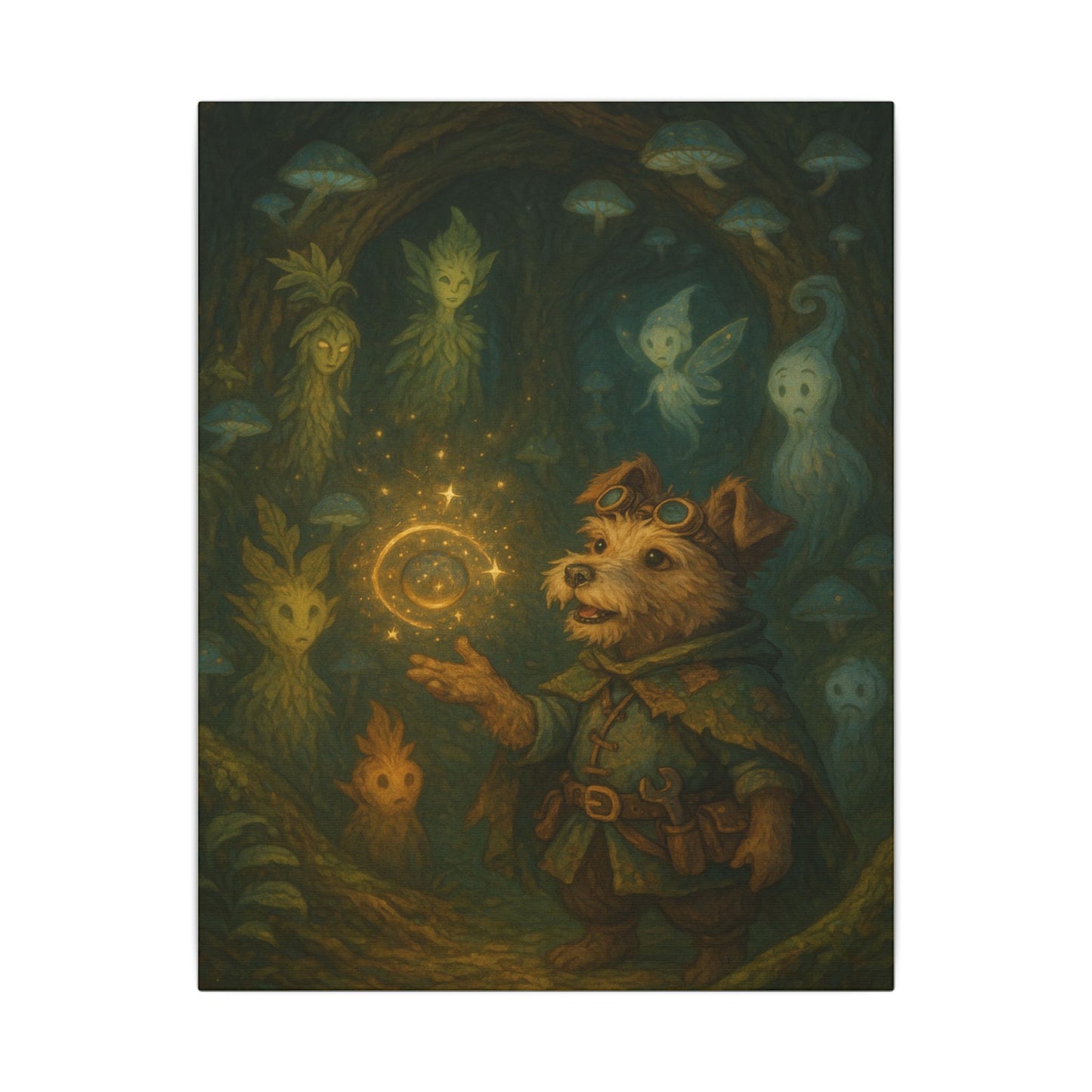 Woodland Magic-Fantasy Dog Portraits - Fantasy Dog Portraits
