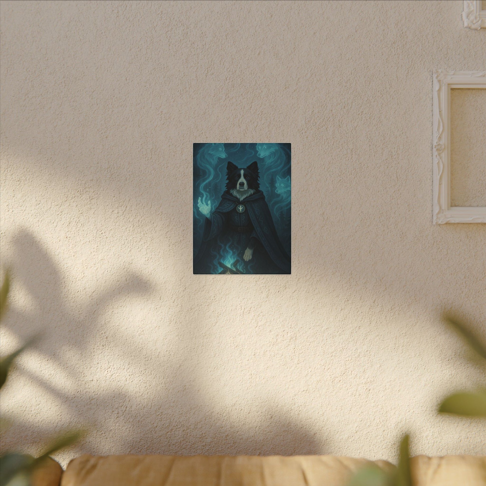 Mystical Canine Guardian-Fantasy Dog Portraits - Fantasy Dog Portraits