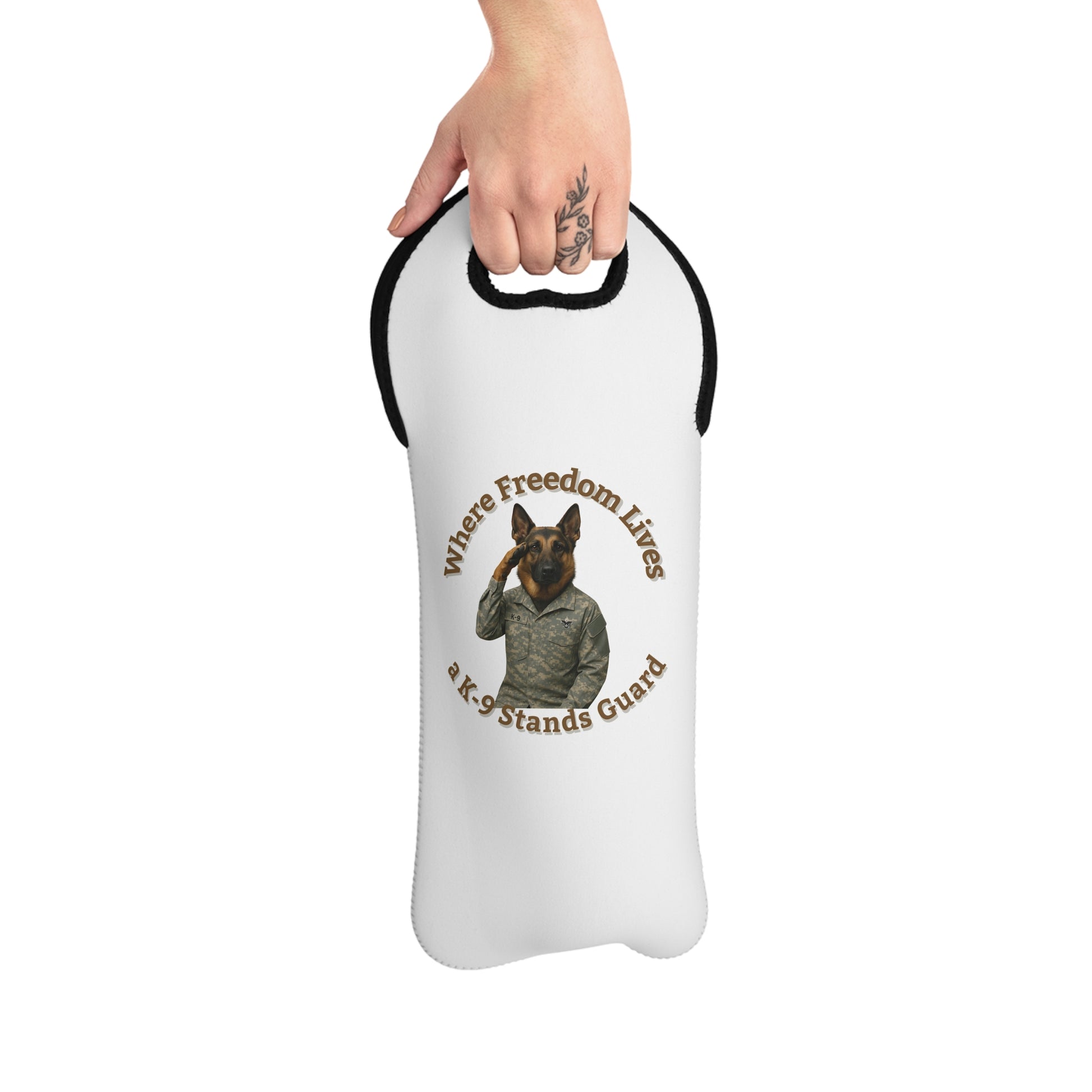 Air force Where Freedom Lives - Fantasy Dog Portraits