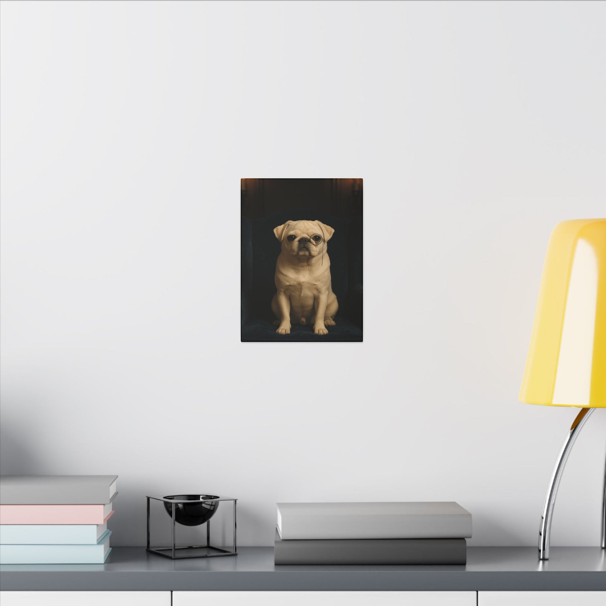 Sophisticated Pug-Fantasy Dog Portraits - Fantasy Dog Portraits