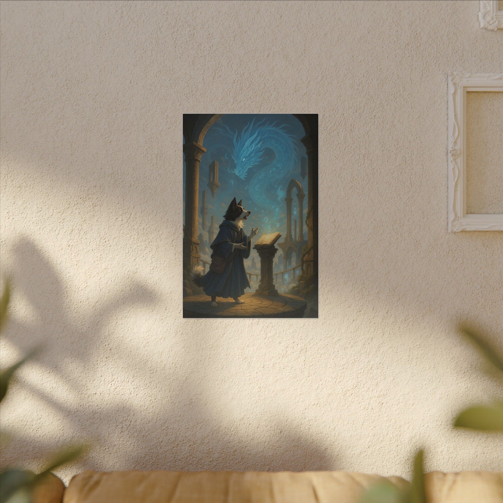 Mystic Canine Conjurer-Fantasy Dog Portraits - Fantasy Dog Portraits