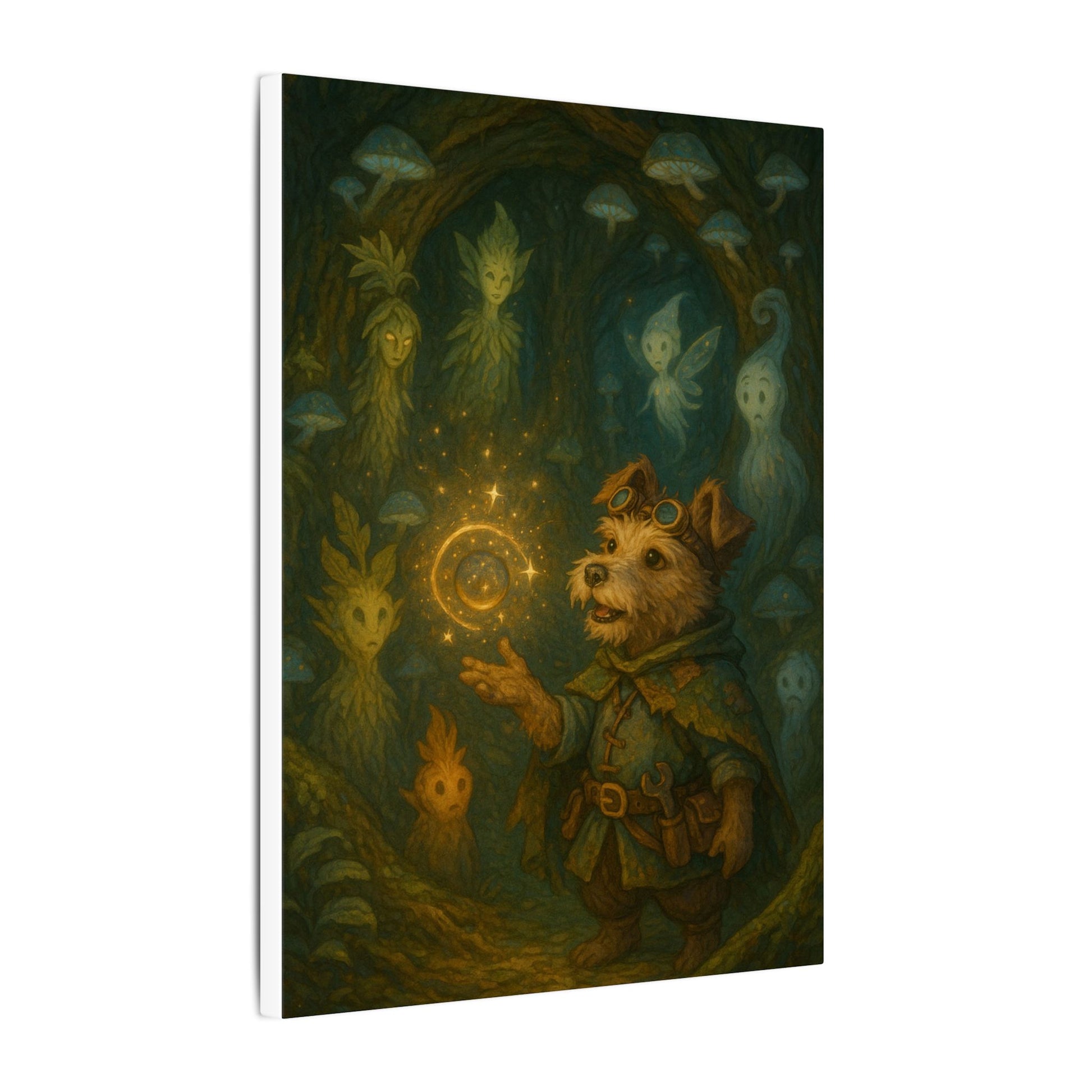 Woodland Magic-Fantasy Dog Portraits - Fantasy Dog Portraits