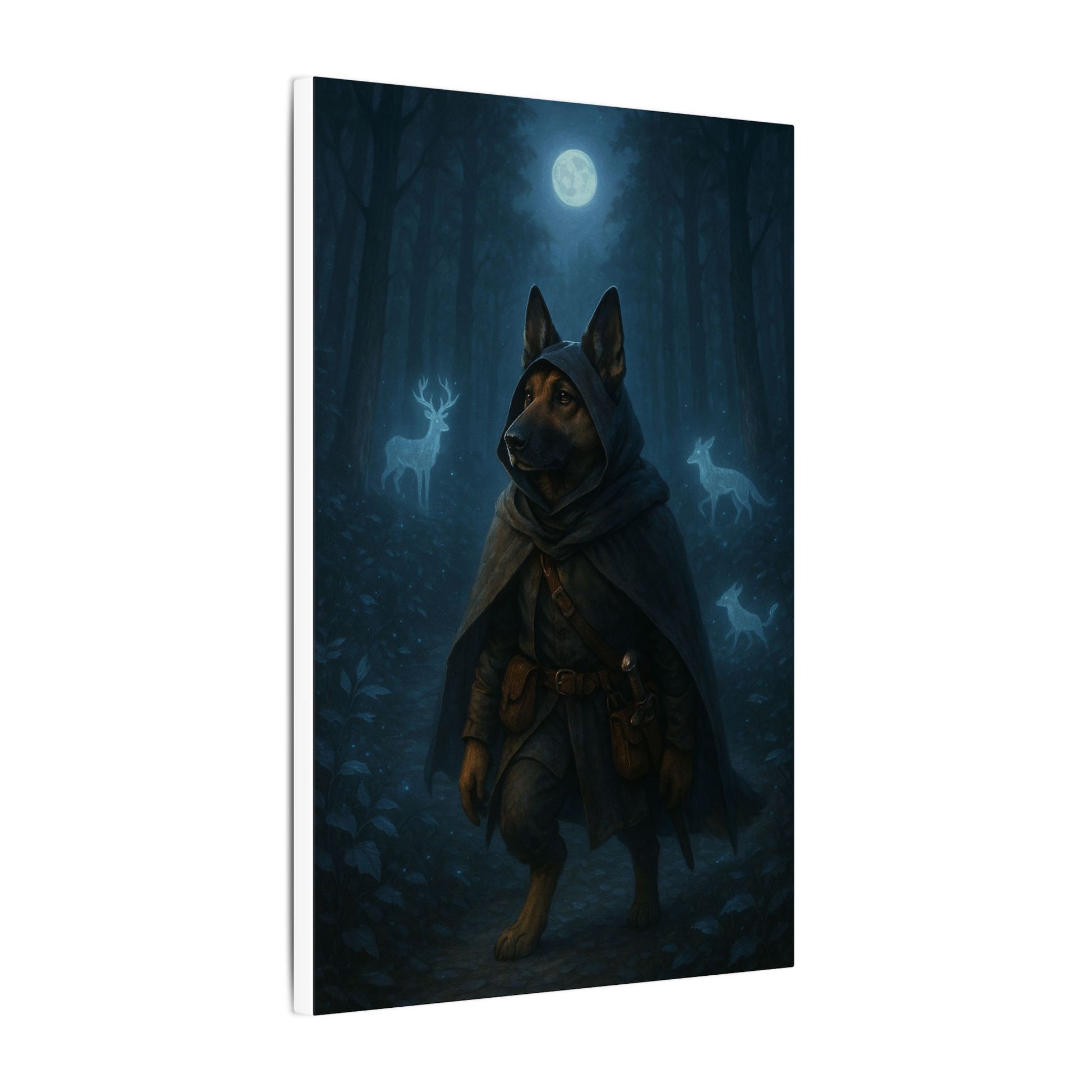 Guardian of the Misty Realm-Fantasy Dog Portraits - Fantasy Dog Portraits