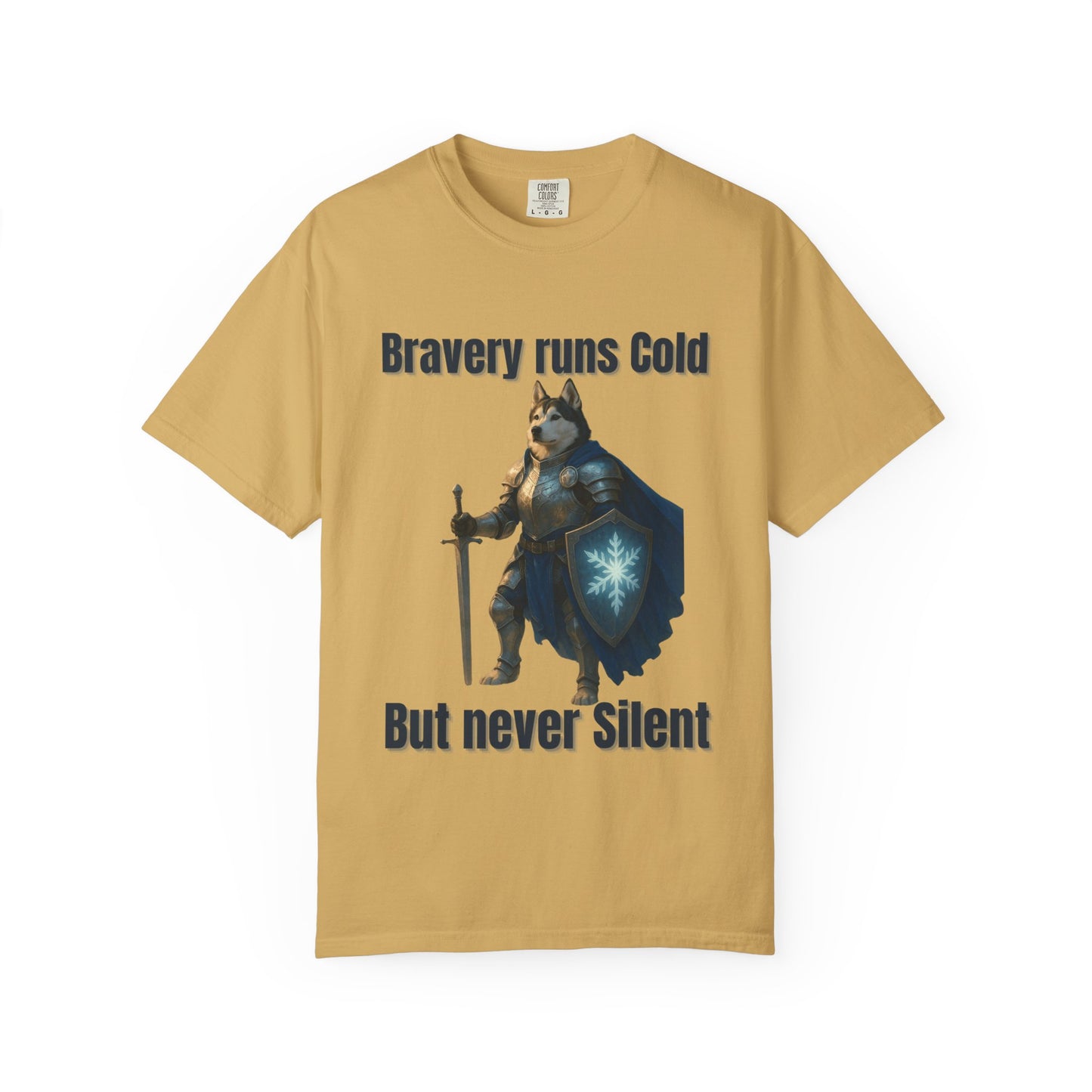 Bravery Runs Cold-Fantasy Dog Portraits - Fantasy Dog Portraits