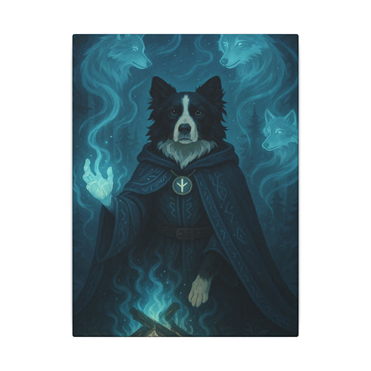 Mystical Canine Guardian-Fantasy Dog Portraits - Fantasy Dog Portraits