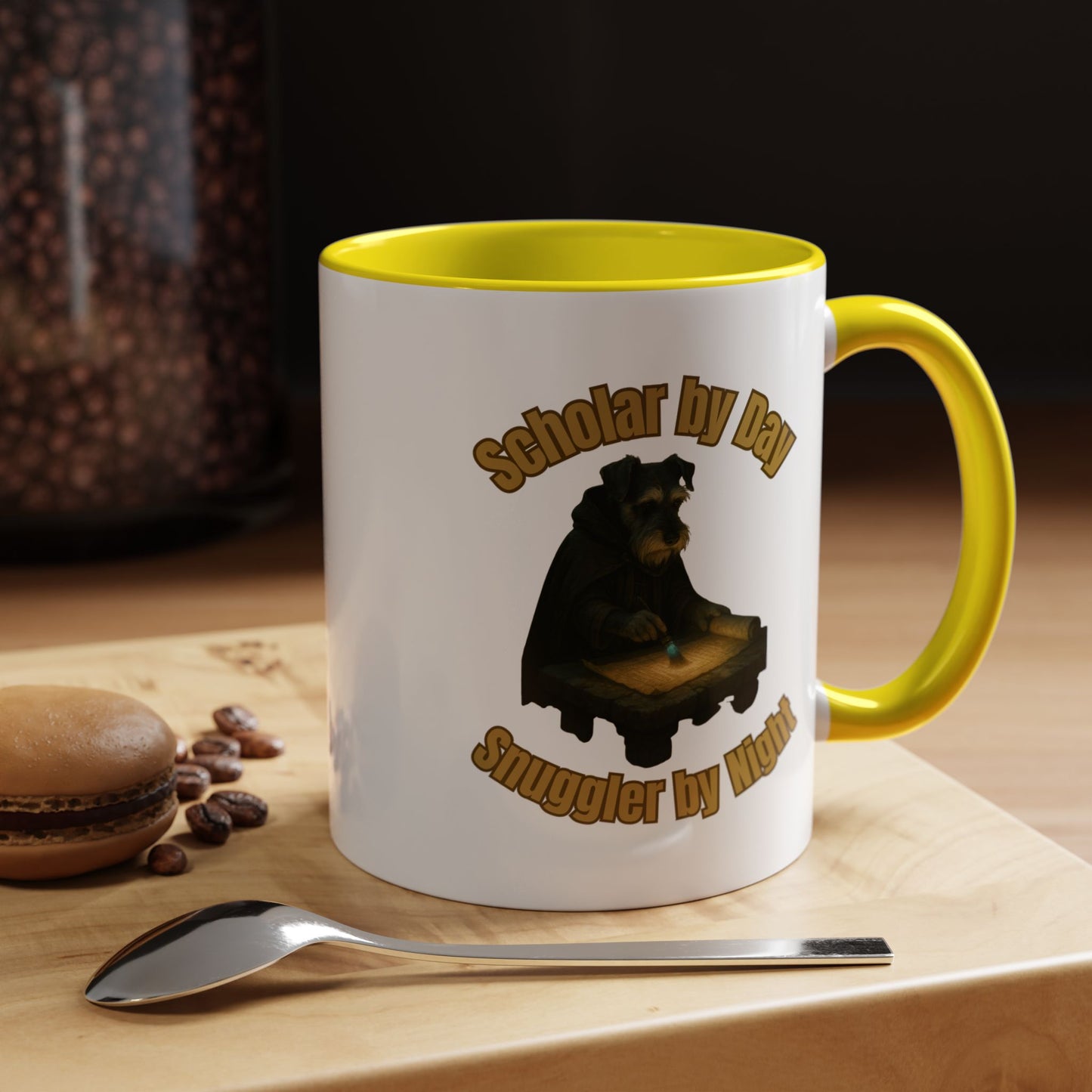 Scholar's Midnight Musings-Fantasy Dog Portraits