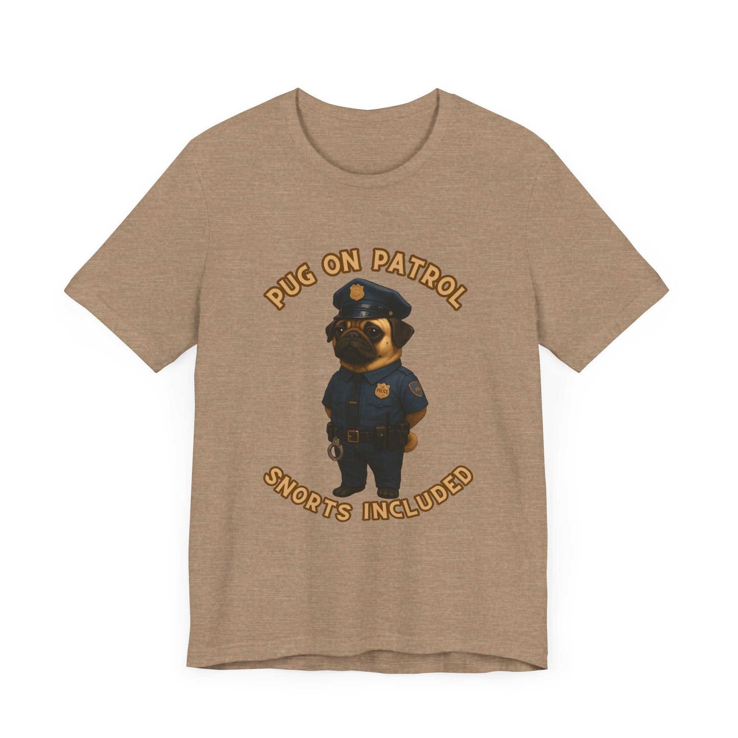 Pug on Patrol-Fantasy Dog Portraits - Fantasy Dog Portraits