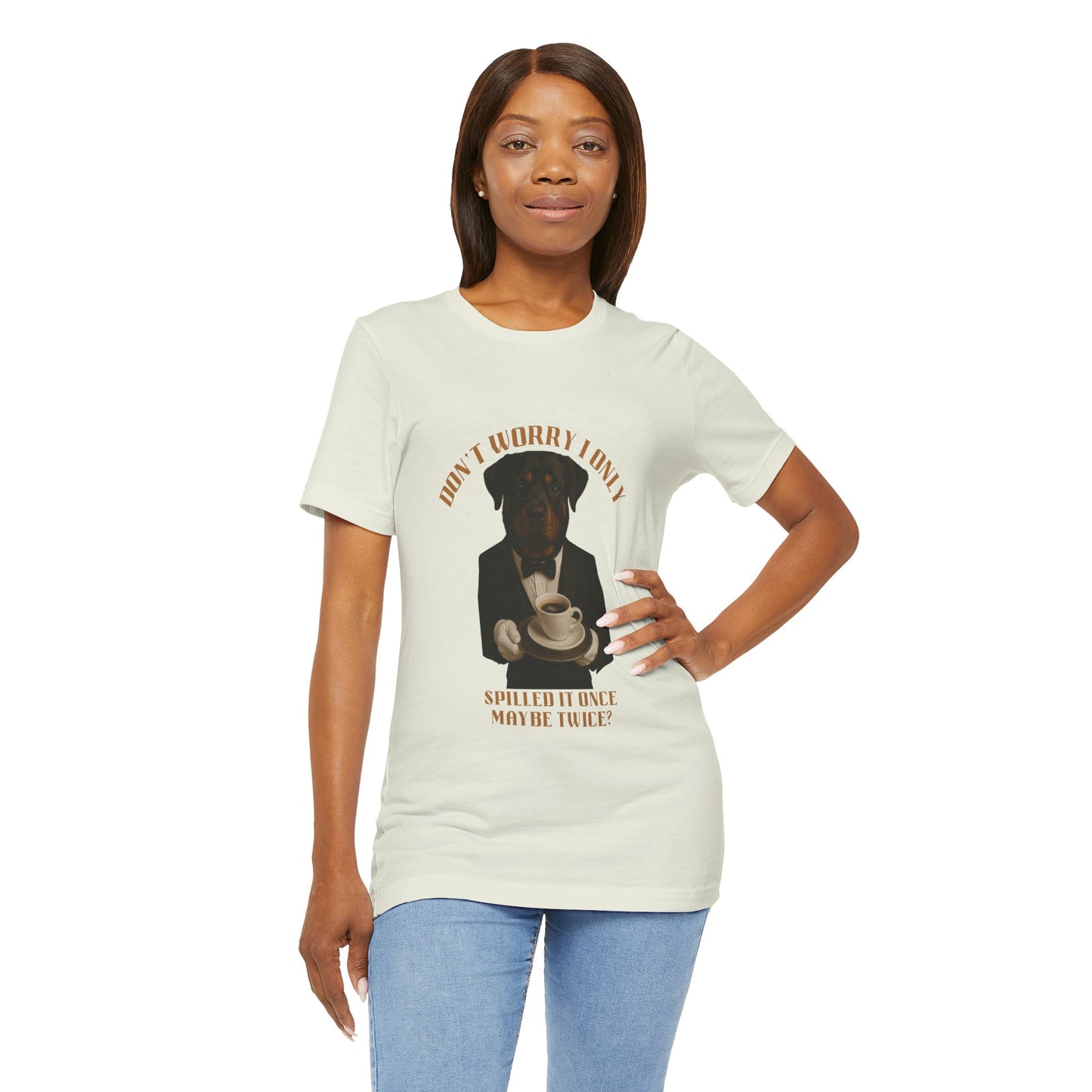 Funny Dog Lover Tee, Unisex Jersey T-Shirt, Gift for Pet Owners, Quirky Humor Shirt, Dog Lover's Apparel, Perfect for Birthdays
