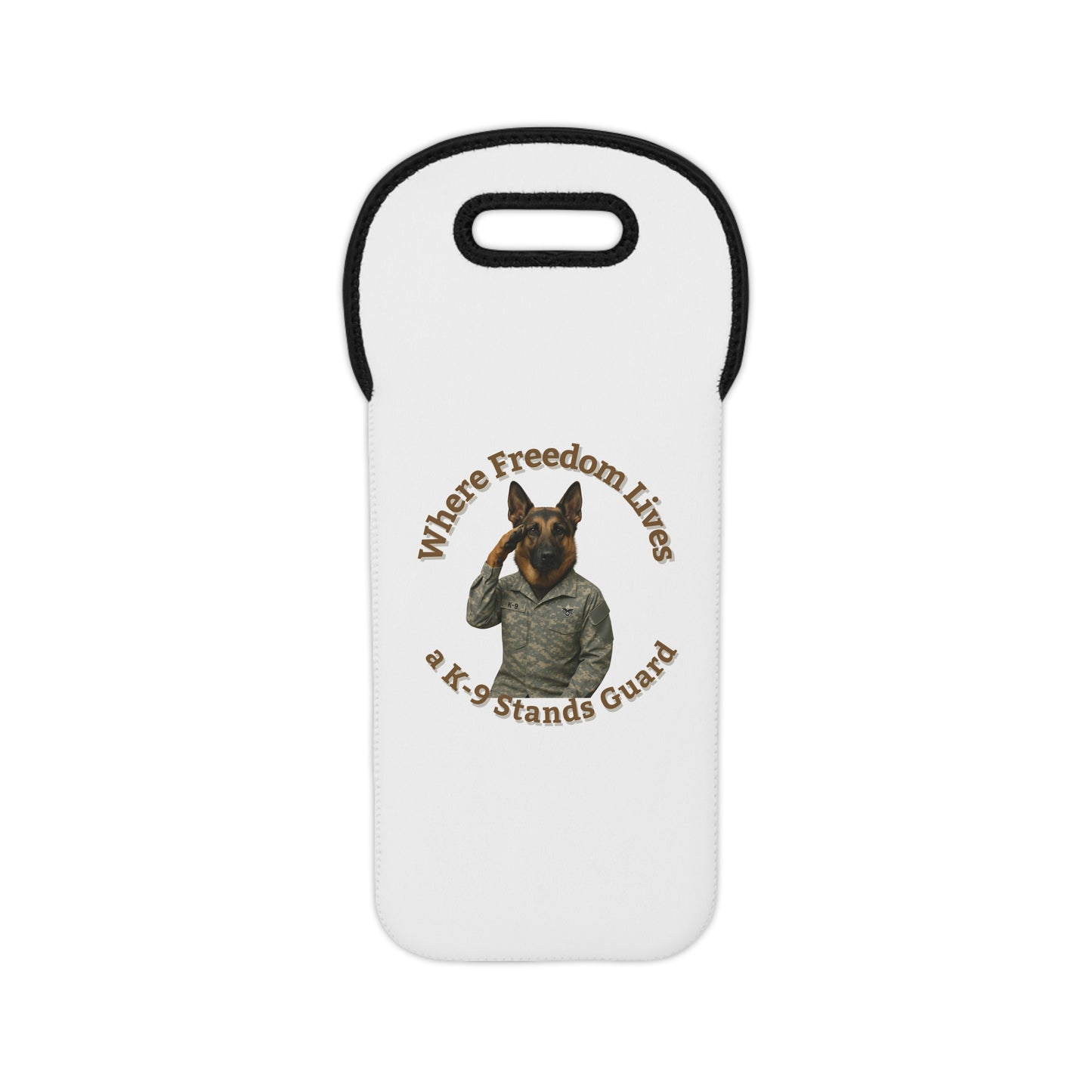 Air force Where Freedom Lives - Fantasy Dog Portraits