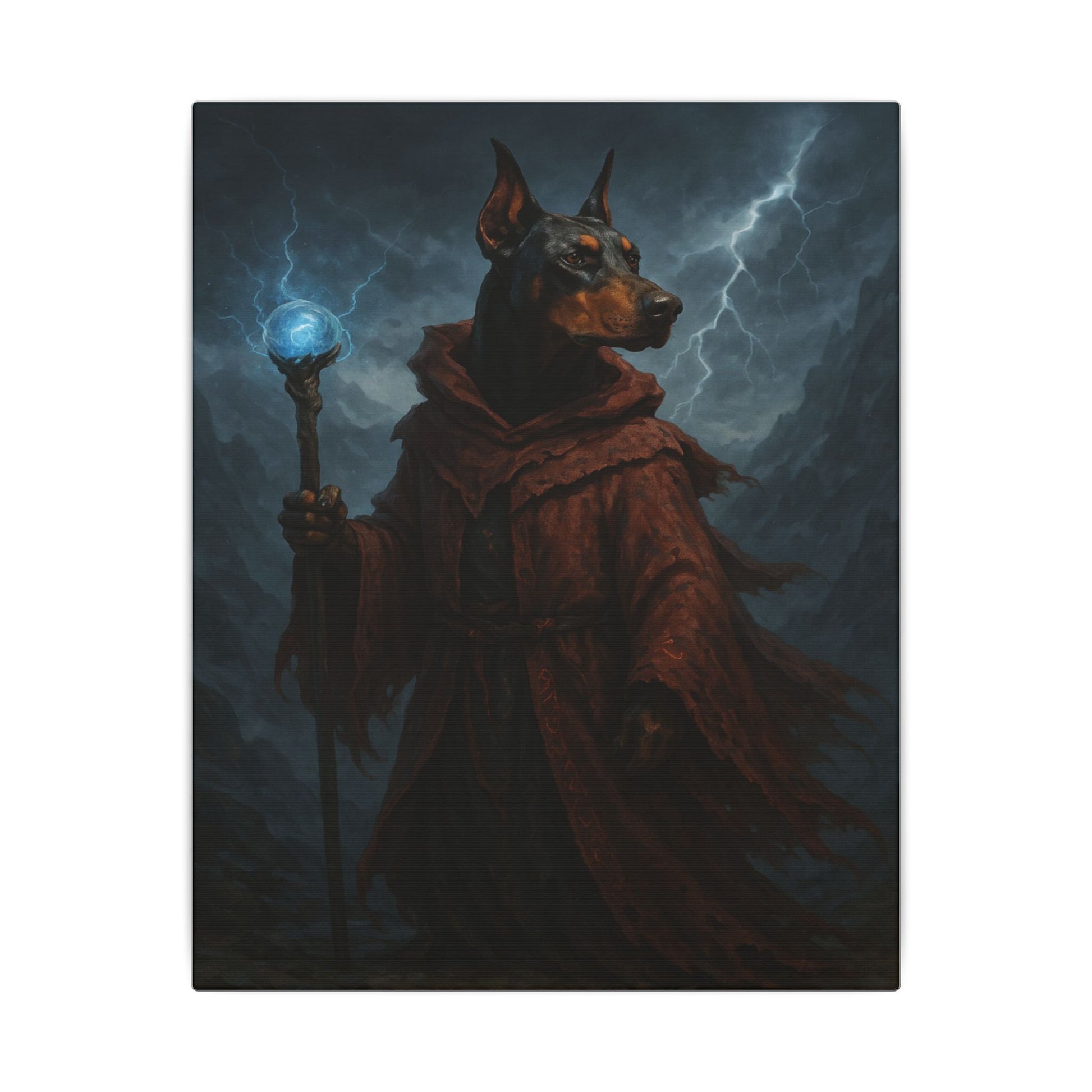Canine Wizard-Fantasy Dog Portraits - Fantasy Dog Portraits