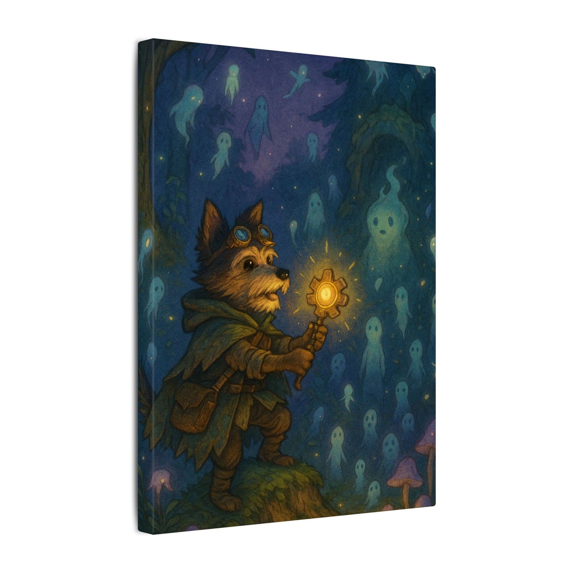 Spectral Guardian-Fantasy Dog Portraits - Fantasy Dog Portraits